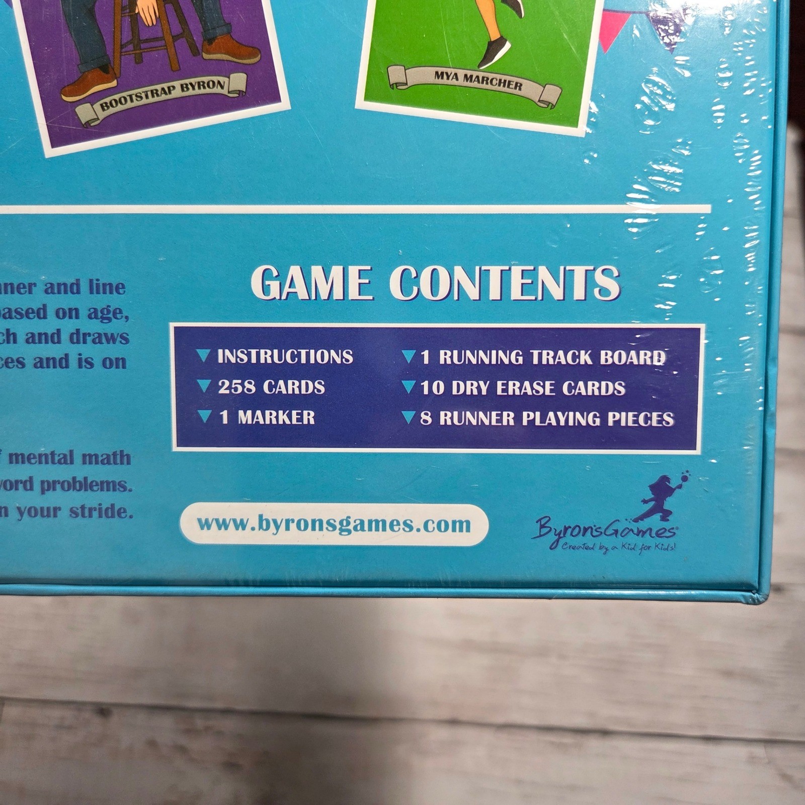 Byrons Games Math Sprint The Mental Math Board Game New Sealed 2020 2-8 Players