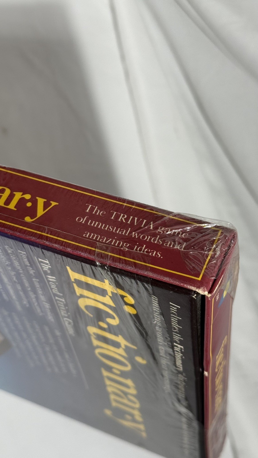 Fictionary 1984 Mayfair Games Board Game New Sealed Vintage Fic•tio•nar•y