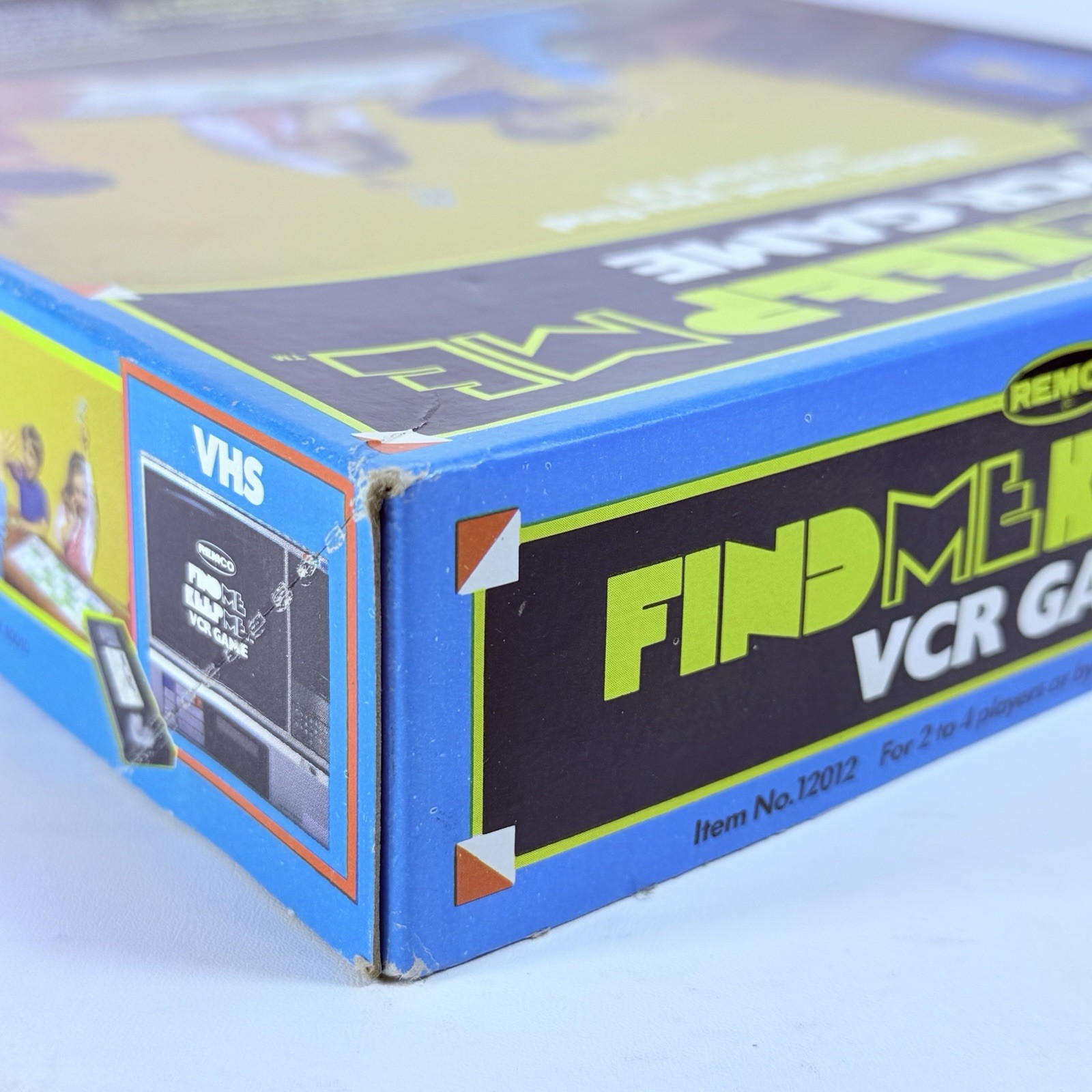 Find Me Keep Me VCR Game Remco Complete Rare Vintage VHS Board Game #12012 1986