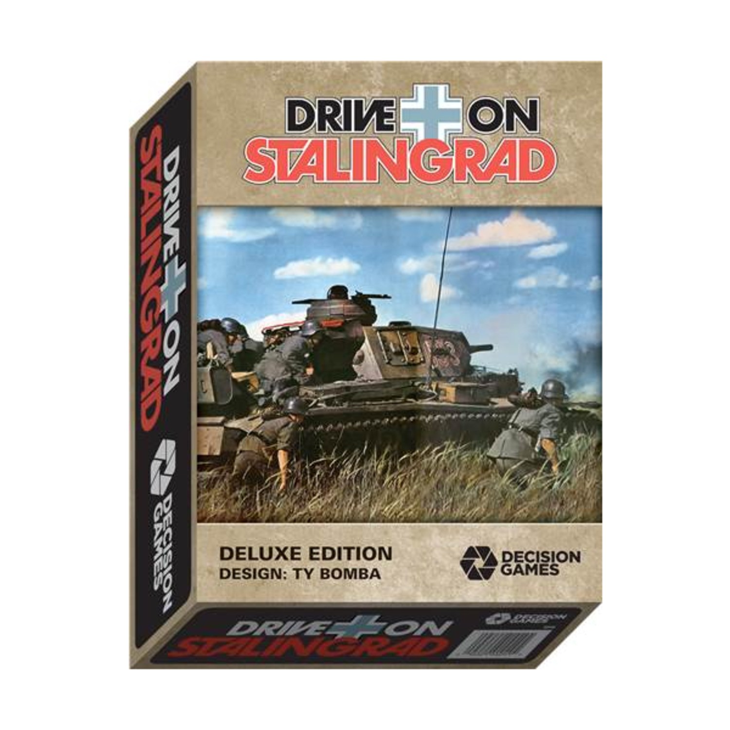 Decision Games Wargame Drive on Stalingrad (Deluxe Ed) Box SW (VG+/New)