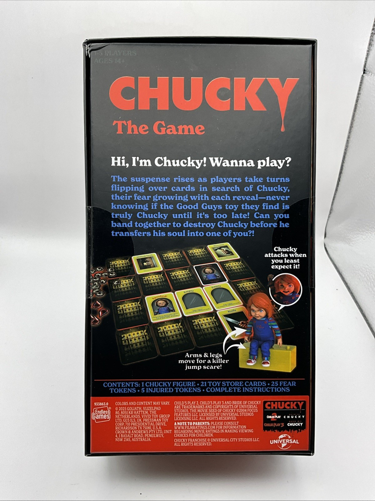 Chucky: The Game | Classic Horror Cooperative Board Game