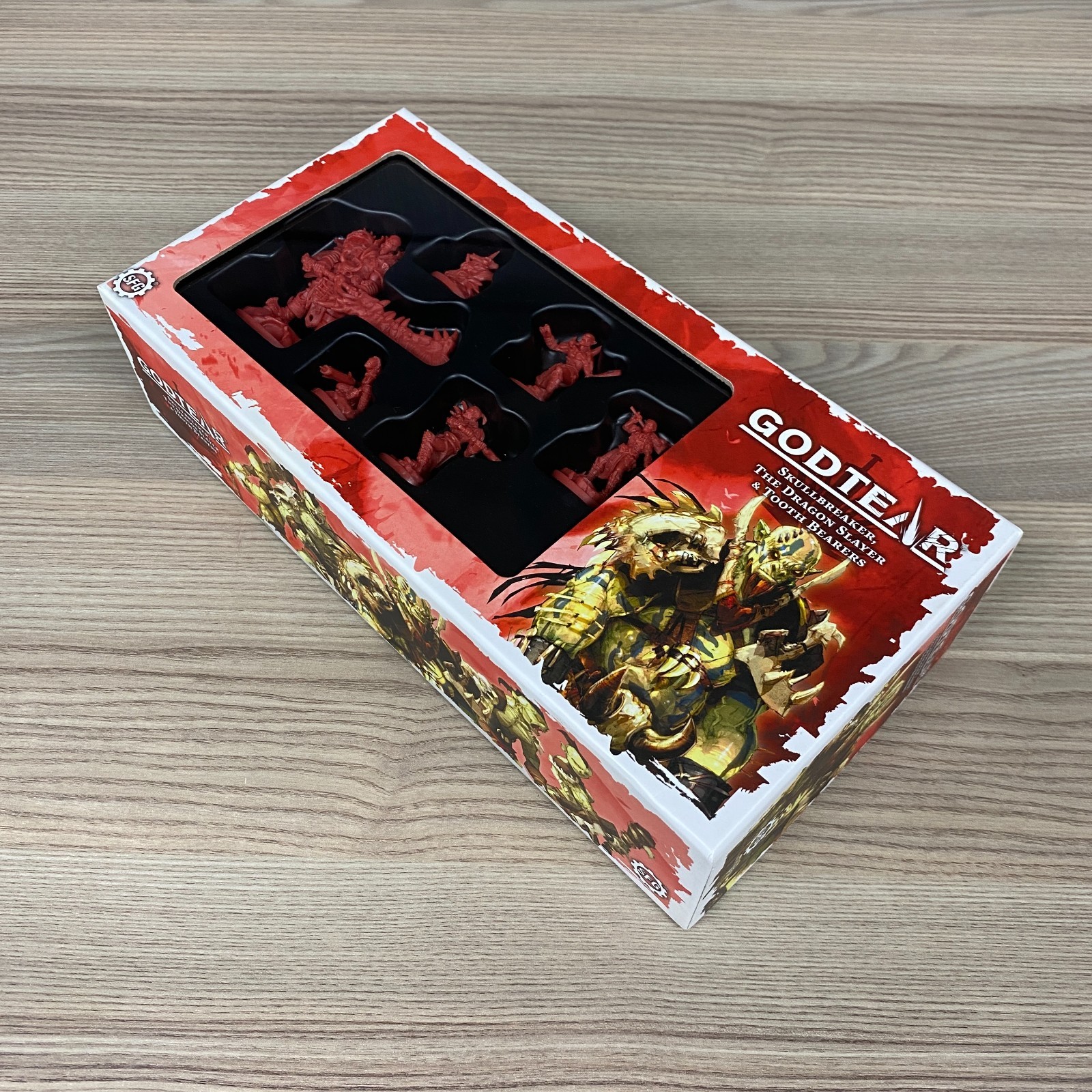 SKULLBREAKER THE DRAGON SLAYER & TOOTH BEARERS GODTEAR EXPANSION SFG MINIATURES