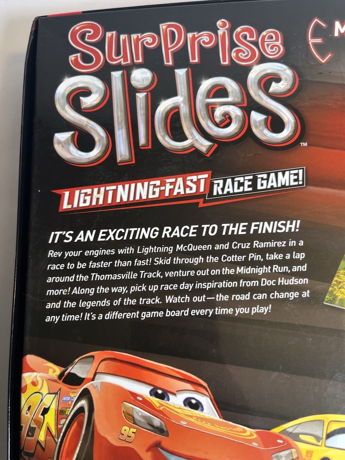 Wonder Forge Disney Pixar Cars Surprise Slides Game 2-Player 4+. Complete.
