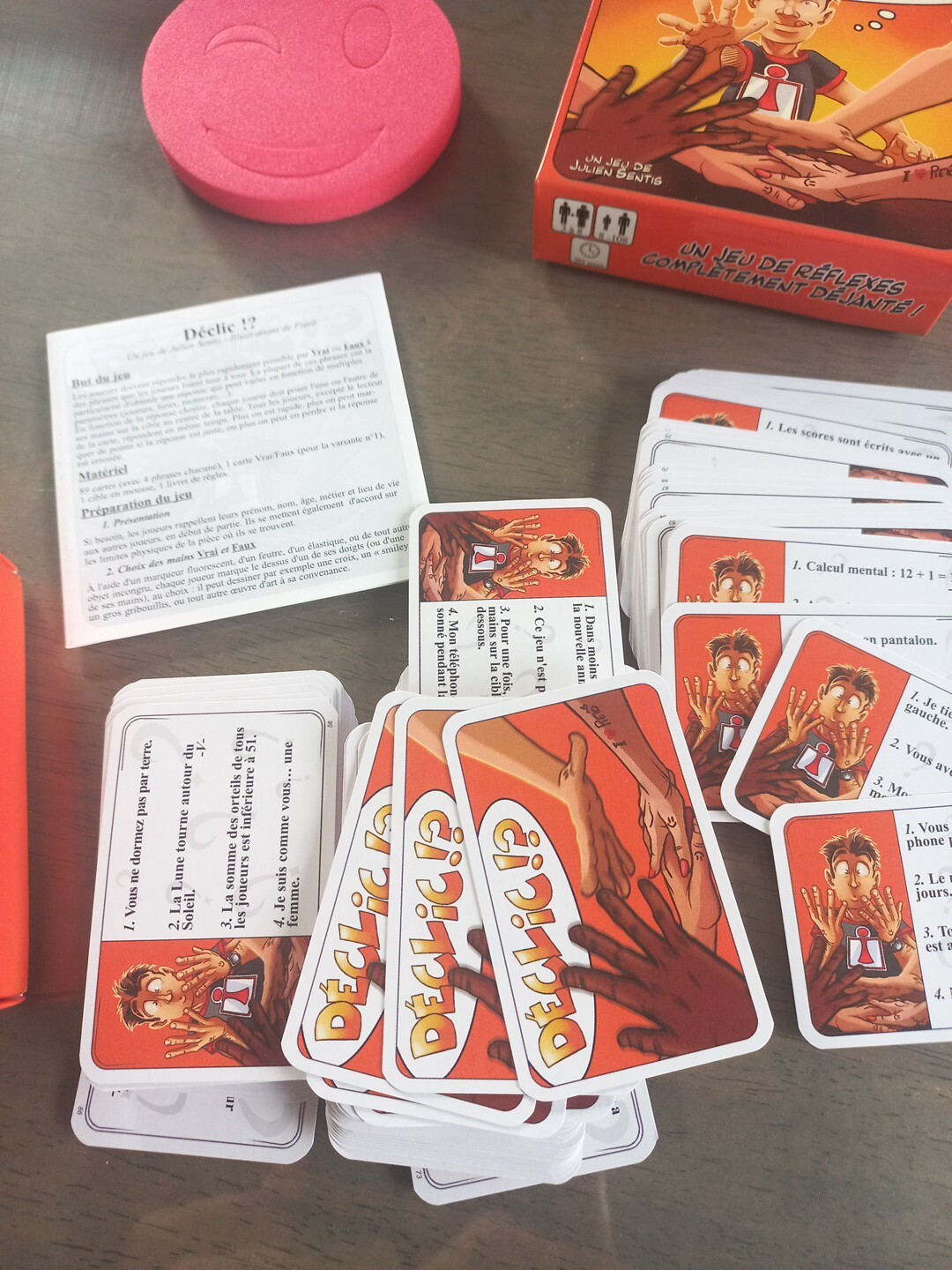 Ferti card game, speed, reflexes, mood trigger – complete VGC