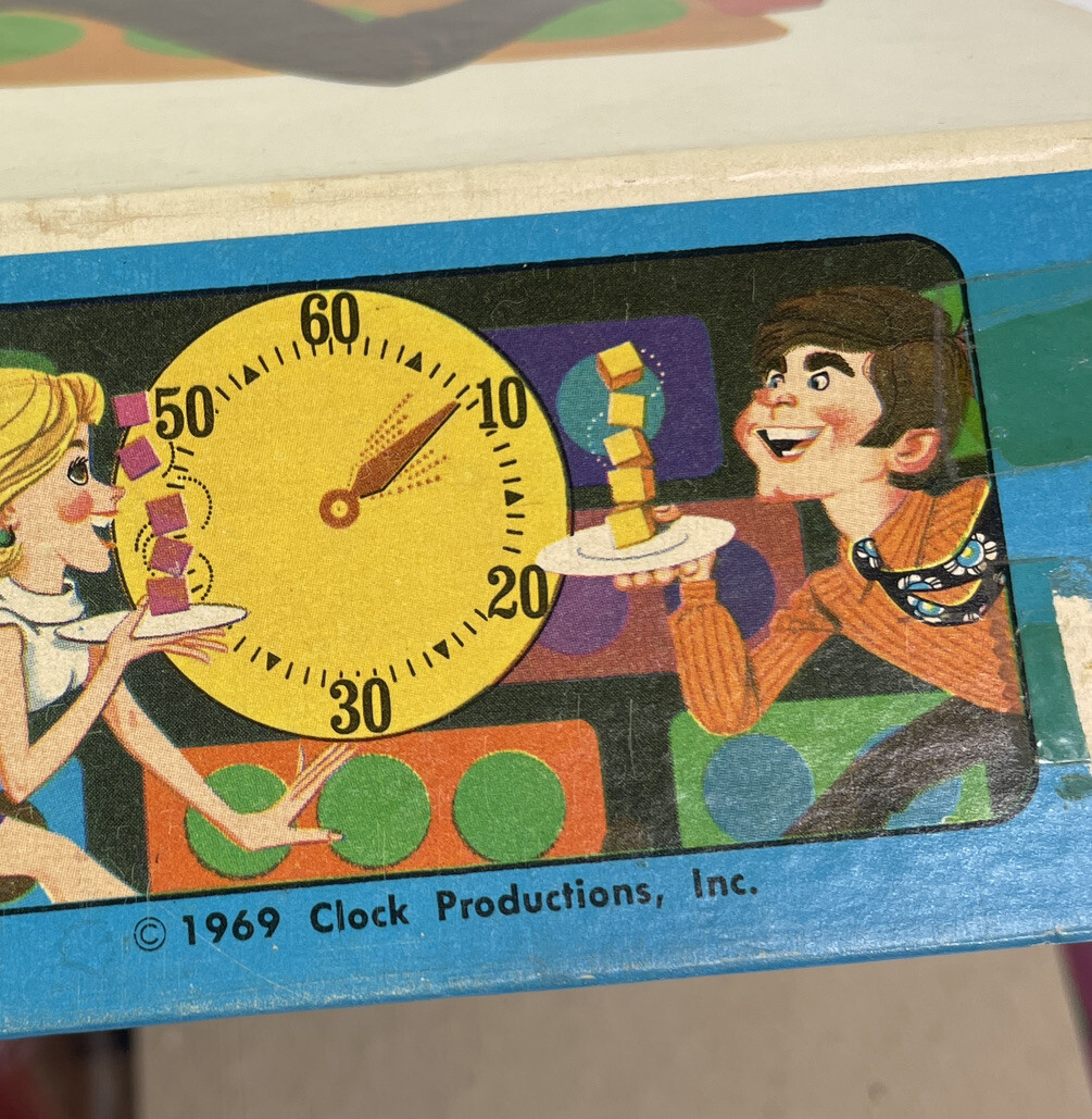 1969 Beat the Clock Game Show Board Game 1st Edition Milton Bradley Ex Cond