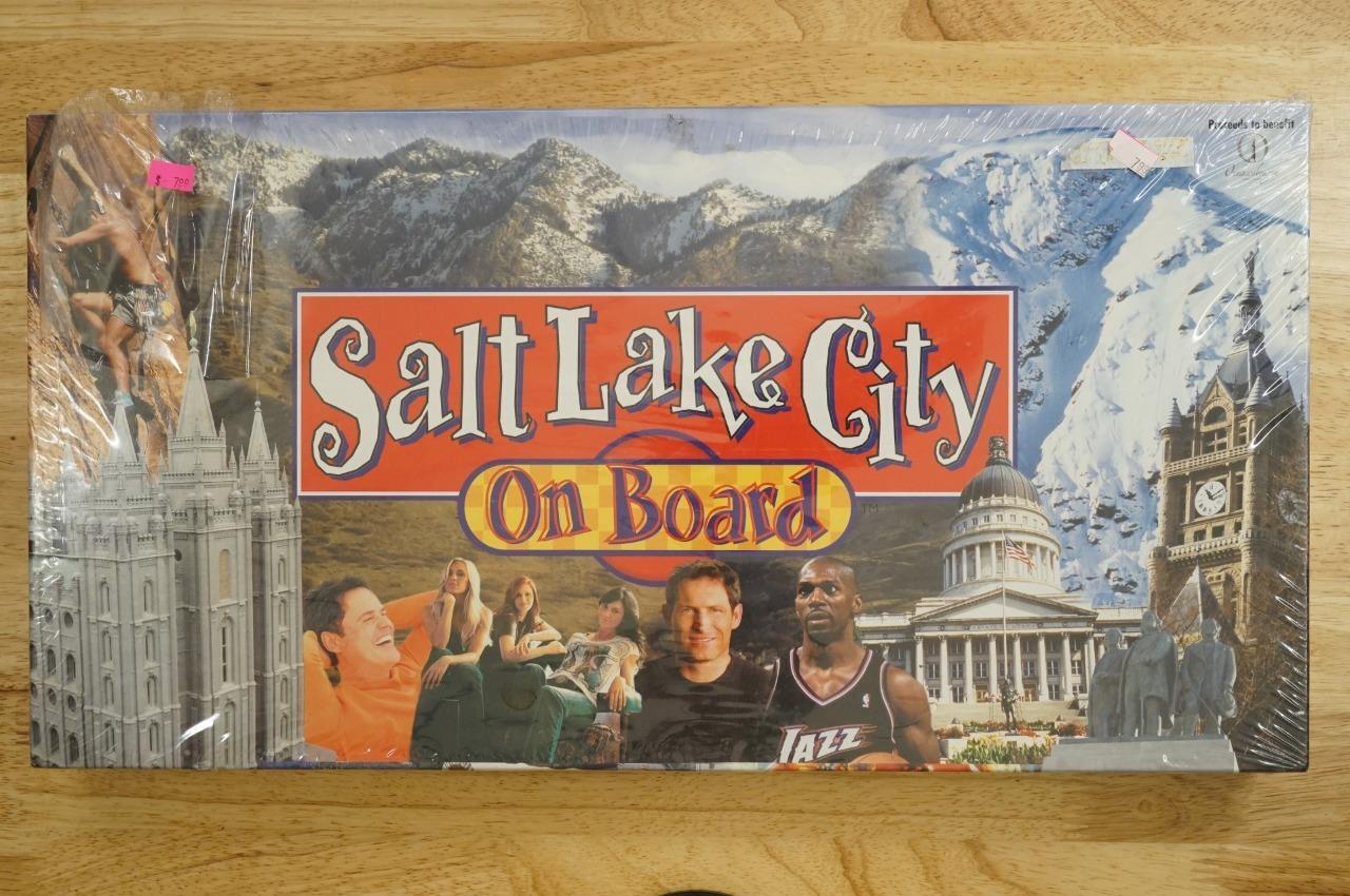 NEW Salt Lake City Help On Board Game Real Estate Trading Africa Fundraiser