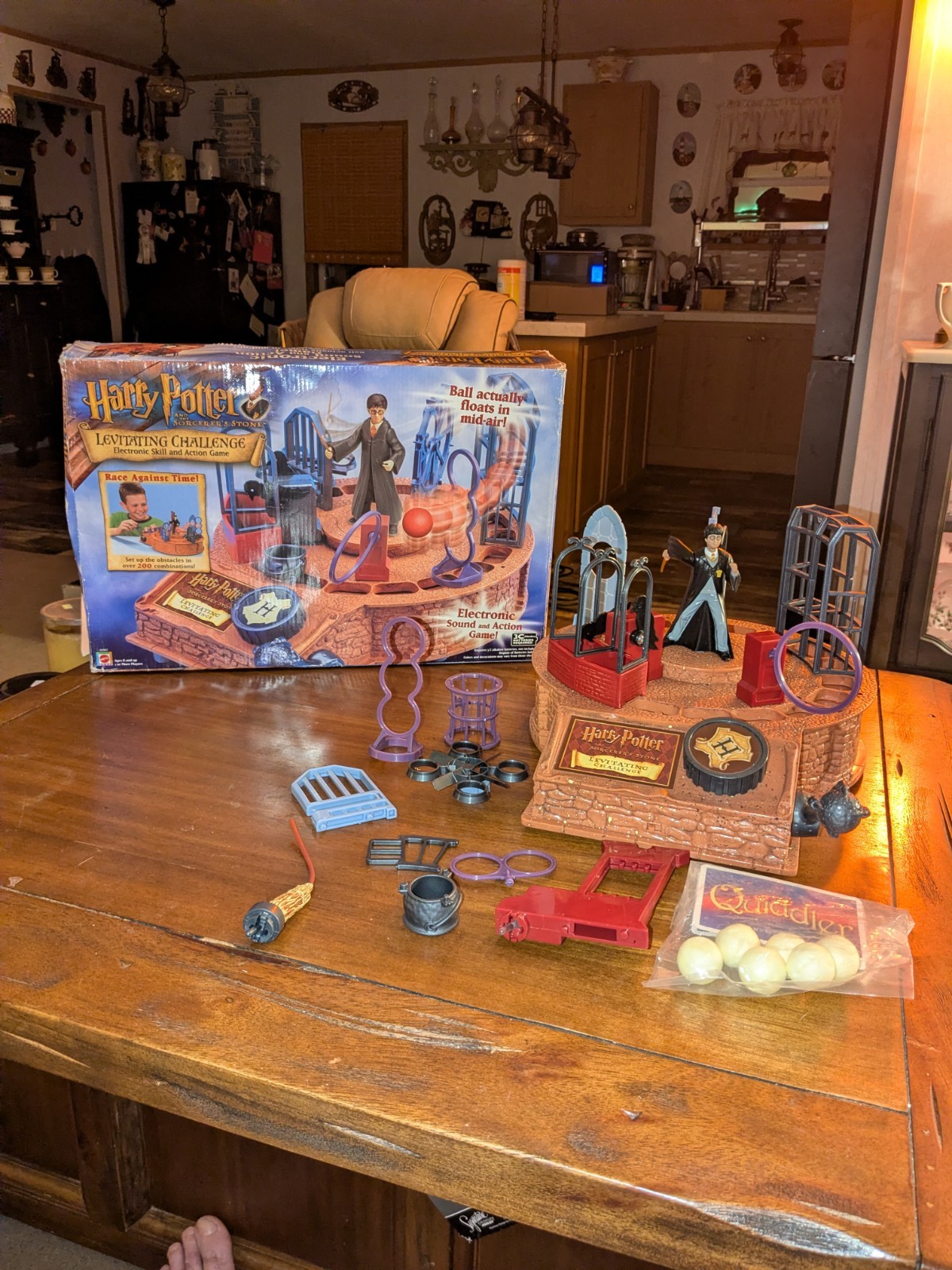Harry Potter Levitating Challenge Game Electronic 42907 Has All Pieces Works