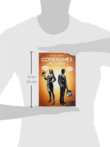 Codenames: Pictures | CGE Board Game | Family-Friendly Spy Word Association Game