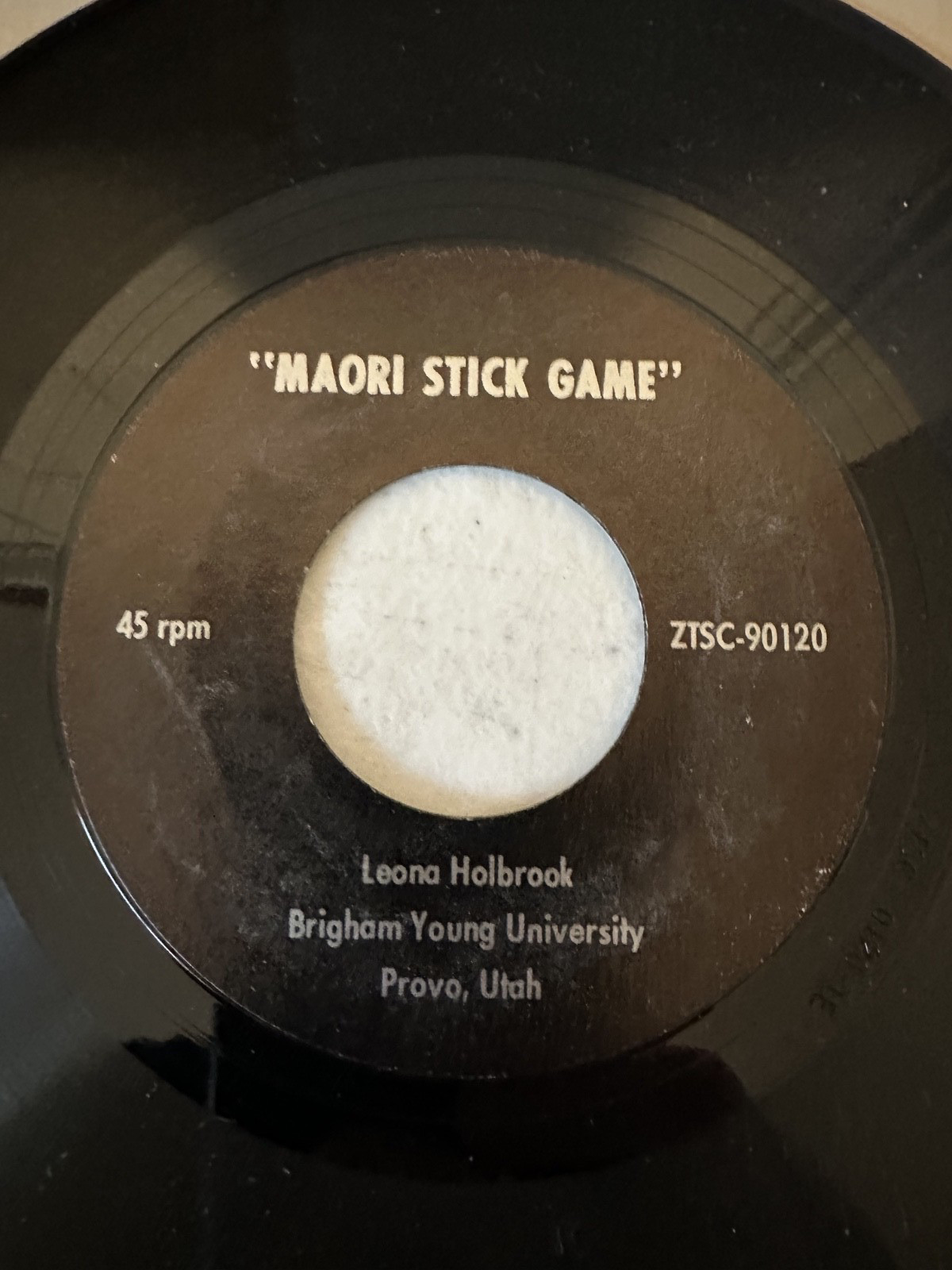 Vintage Maori Stick Game 45 record sticks set New Zealand Titi toria Ti Rakau