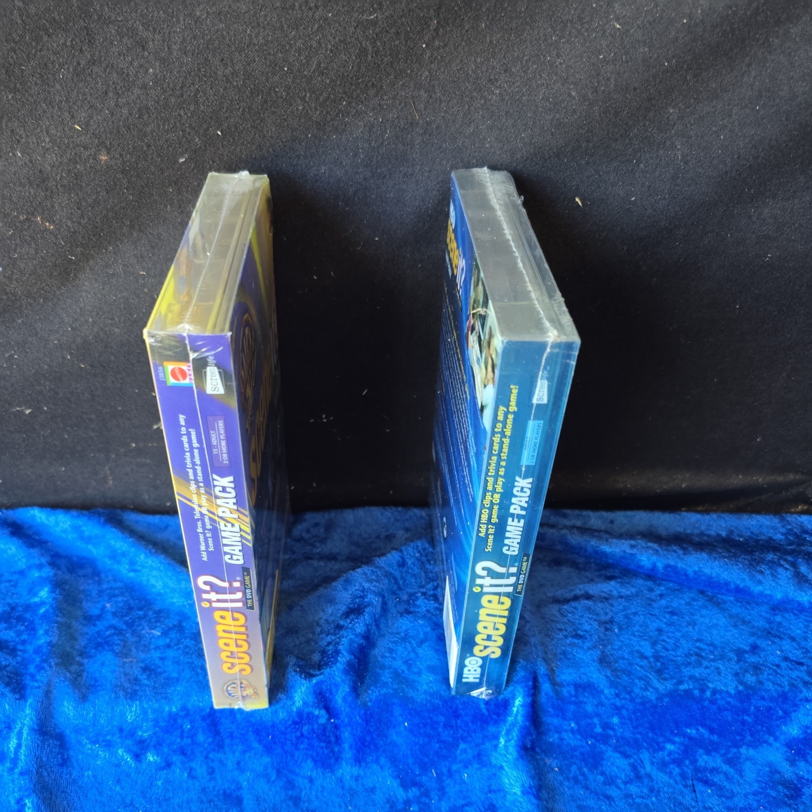 Scene It Warner Brothers Game Pack WB Clips Any Scene It HBO Sapronos Lot of 2
