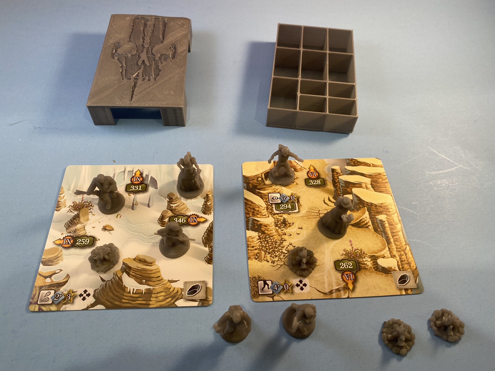 The 7TH CONTINENT Board Game Replacement Cards 2nd Edition Base Box EXTRAS