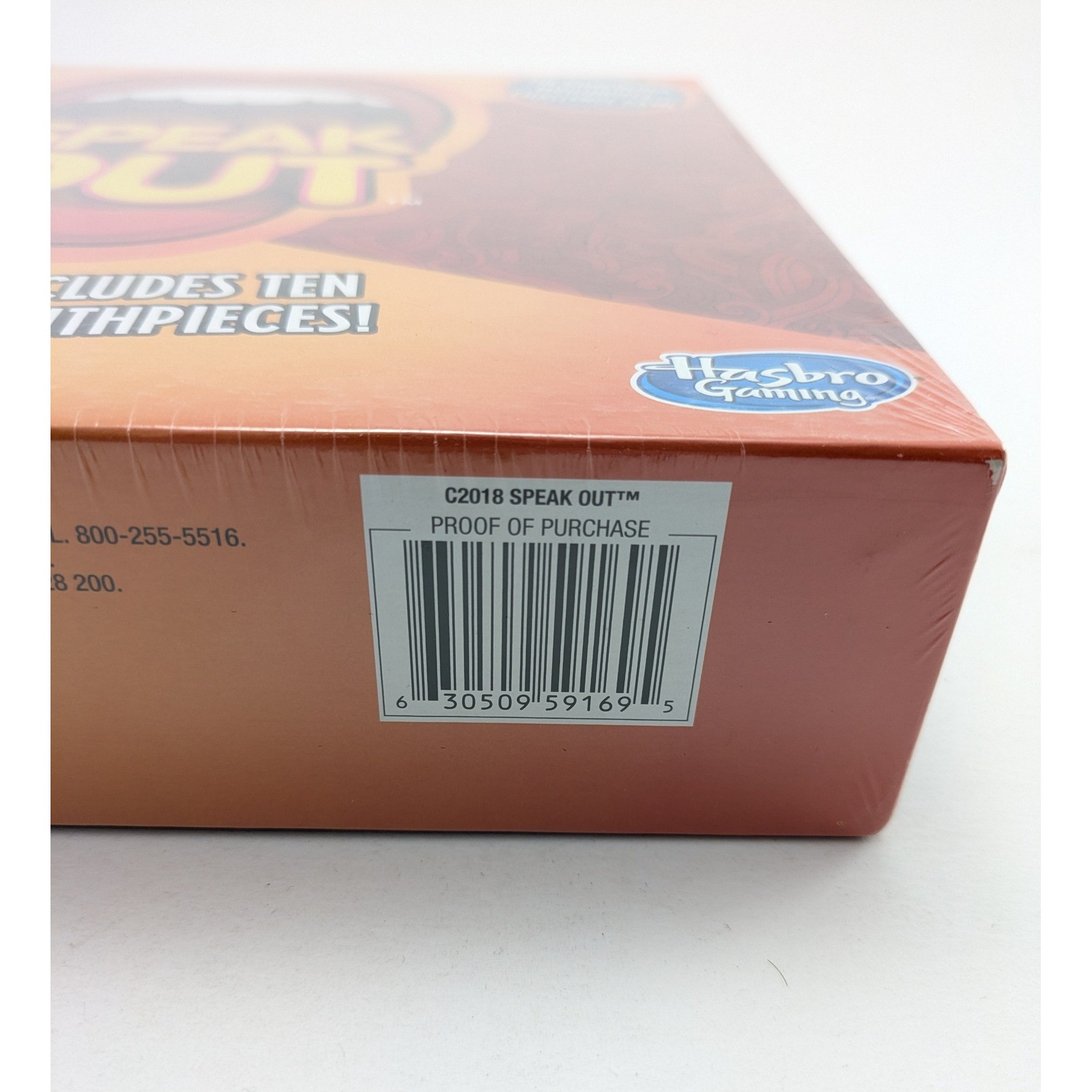 Unisex Hasbro Gaming Speak Out Orange Mouthpiece Challenge Game C2018 One Size