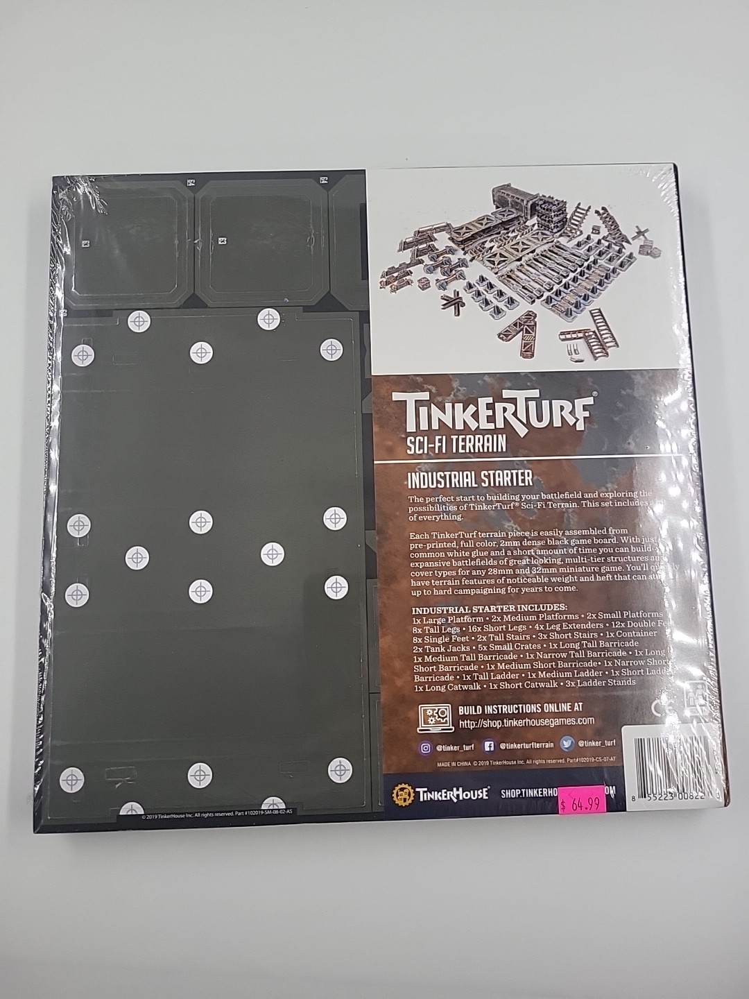 TinkerTurf Sci-Fi: Industrial Starter Set: Abandoned Theme Still Sealed