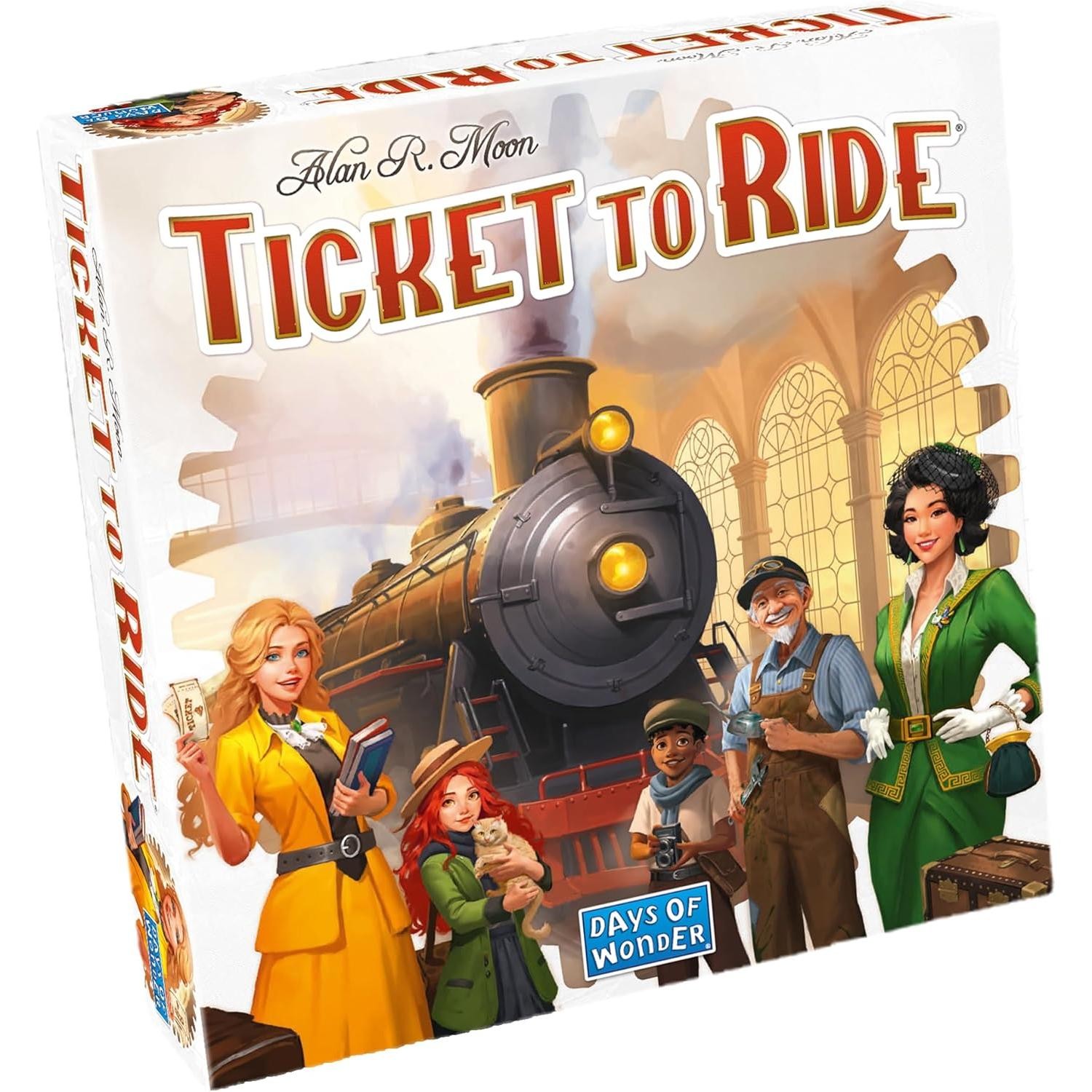 TICKET TO RIDE BOARD GAME NEW EDITION ASMODEE ITALY