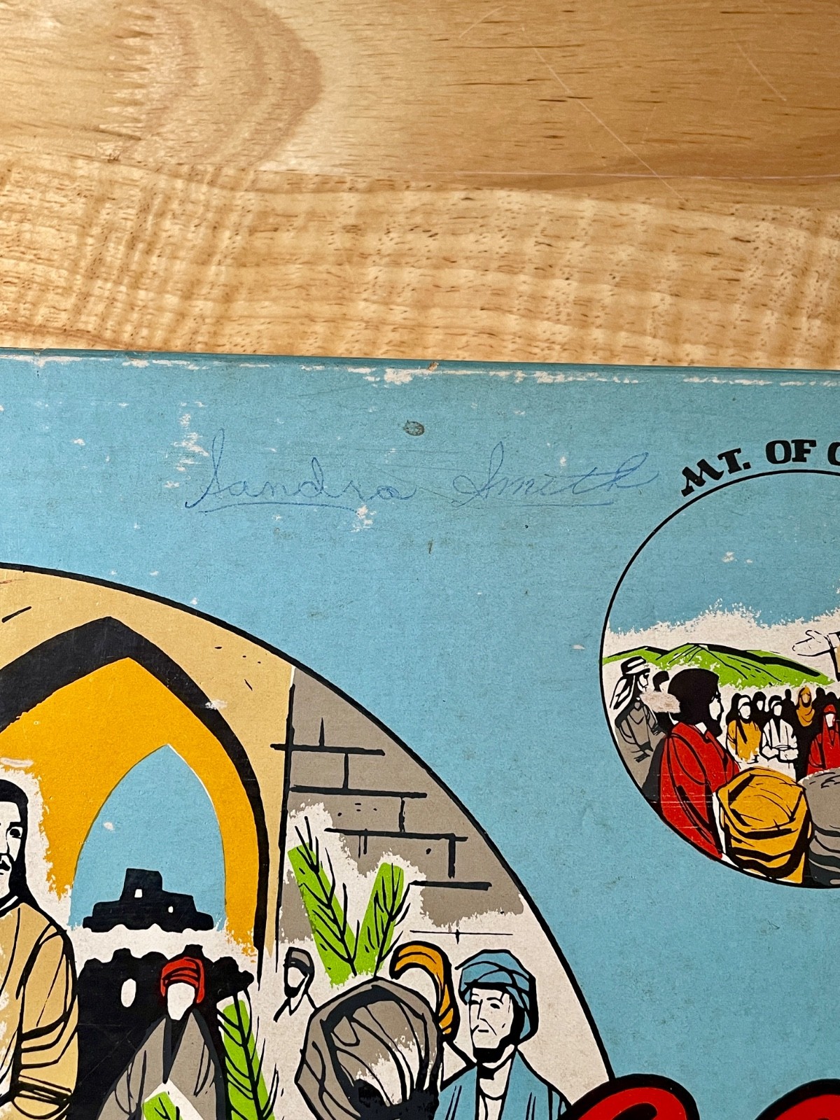 Vintage 1955 Parker Brothers “Going to Jerusalem” Bible Game – Complete