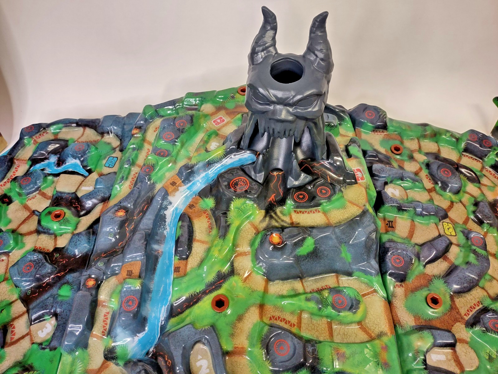 Fireball Island: The Curse of Vul-Kar Board Game, treasure trove,deluxe marbles