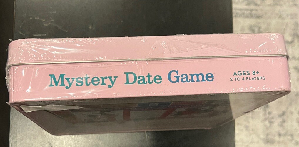 New Sealed Mystery Date Board Game Tin Nostalgia Edition Hasbro 2014