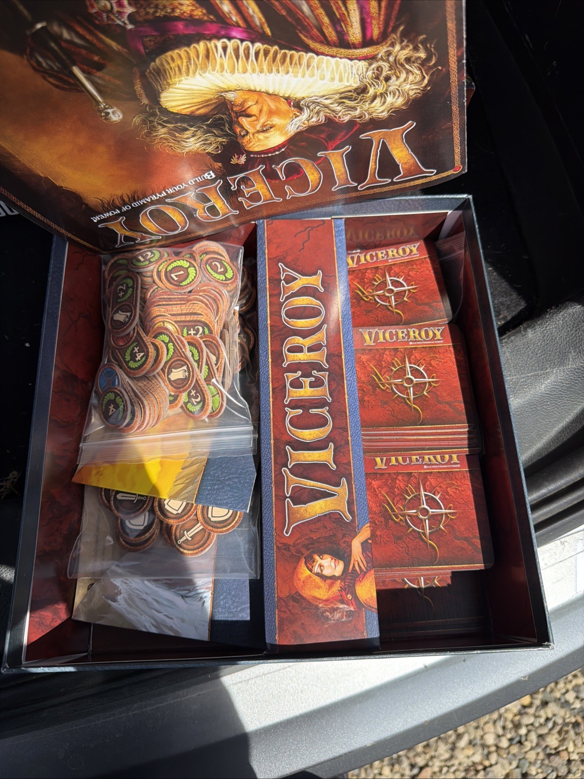 Viceroy – Build Your Pyramid of Power Mayday Games Hobby World USED Board Game