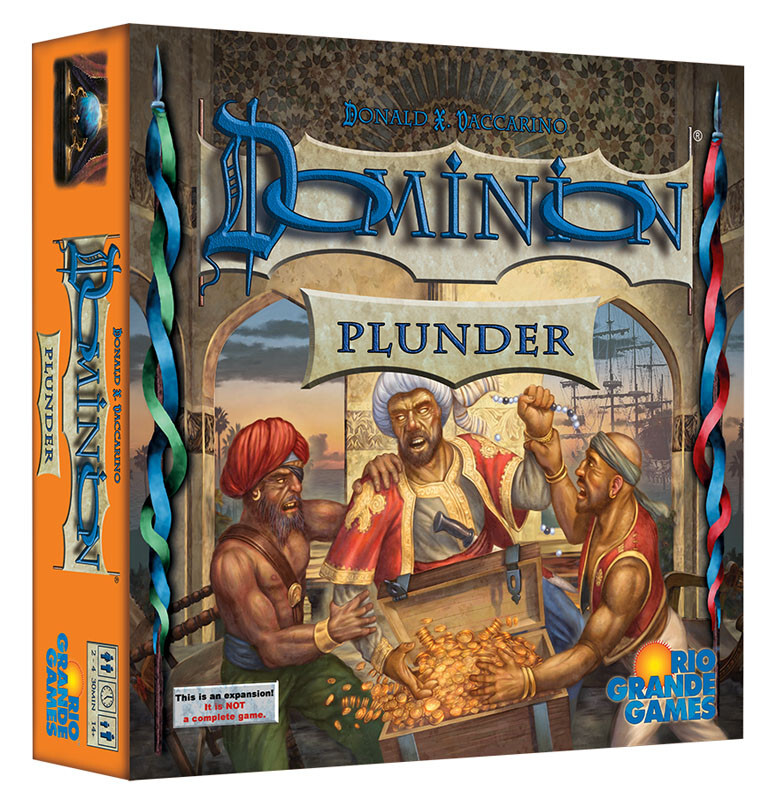 Dominion Plunder Expansion – Rio Grande Games Board Game New!