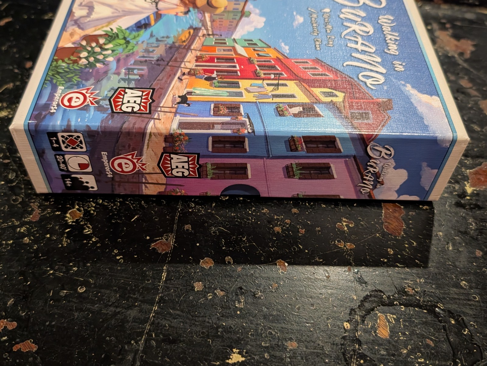 Walking in Burano Board Game AEG 1-4 Players 14+