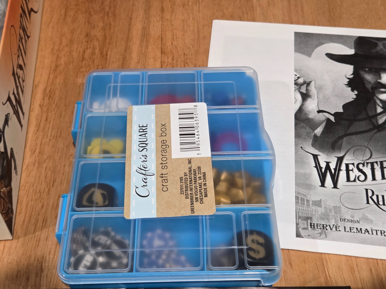 Western Legends Board Game – Missing Rulebook (printed replacement)
