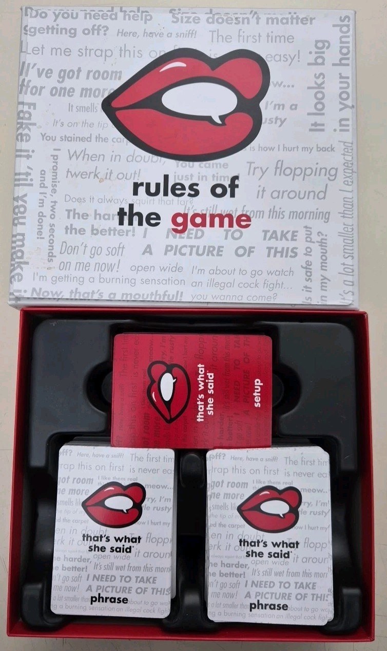 That’s What She Said – The Party Game of Twisted Innuendos