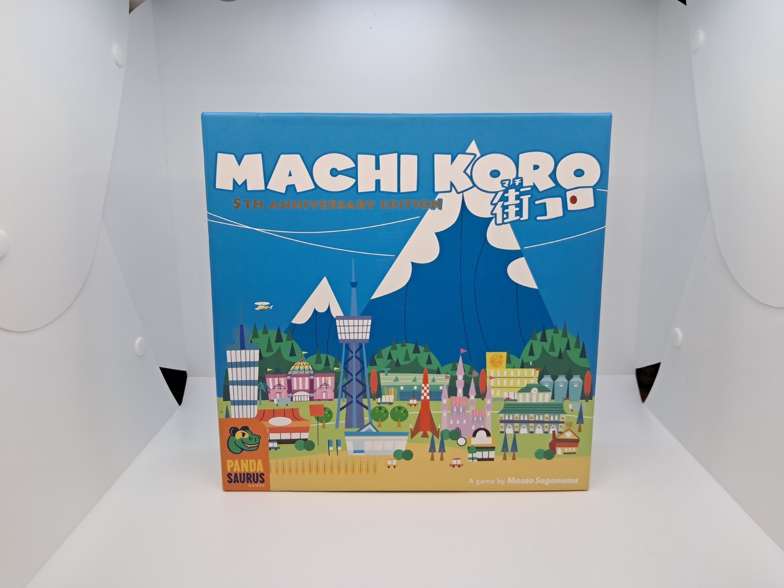 Machi Koro 5th Anniversary Edition Board Card Game Pandasaurus 100% Complete