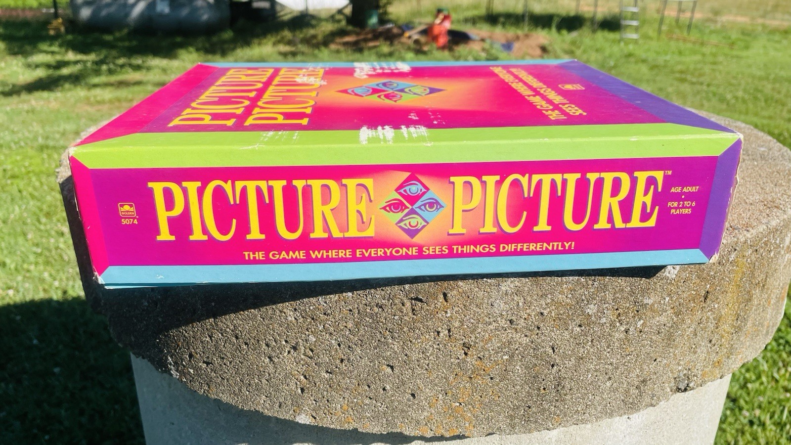 Picture Picture Game “Everyone Sees Things Differently” Golden, 1992, Age Adult