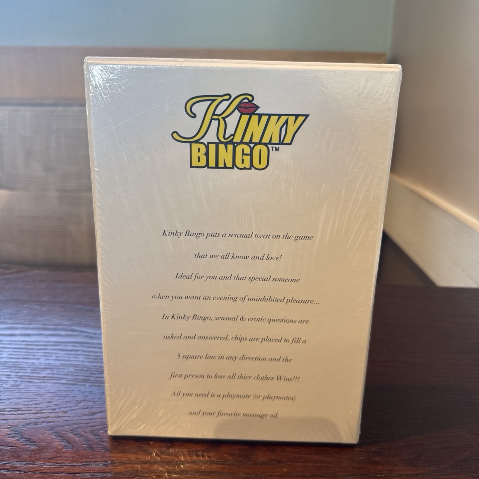 Kinky Bingo 2-12 Players 2003 By Lady Calston Inc. As Seen On TV New Sealed