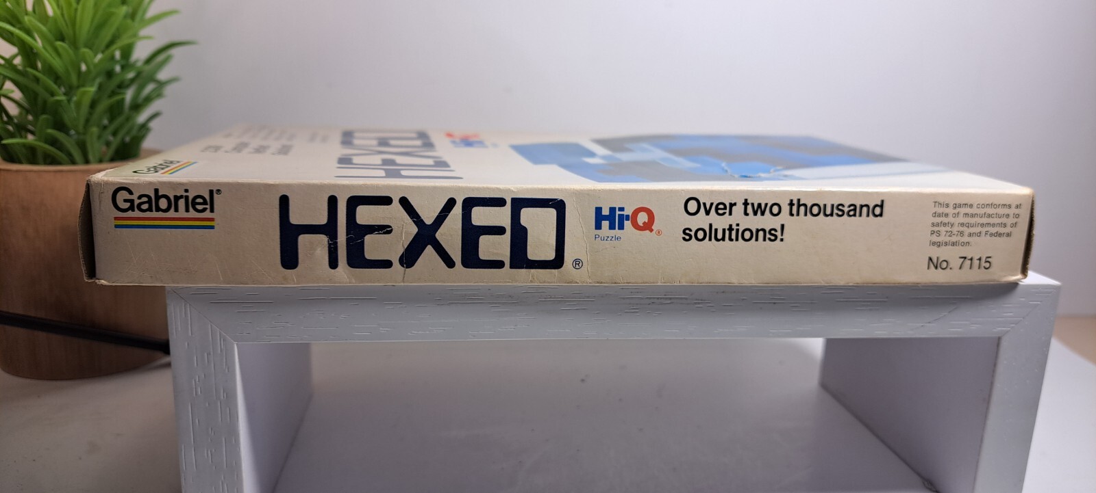 Gabriel HEXED HI-Q PUZZLE GAME Vintage