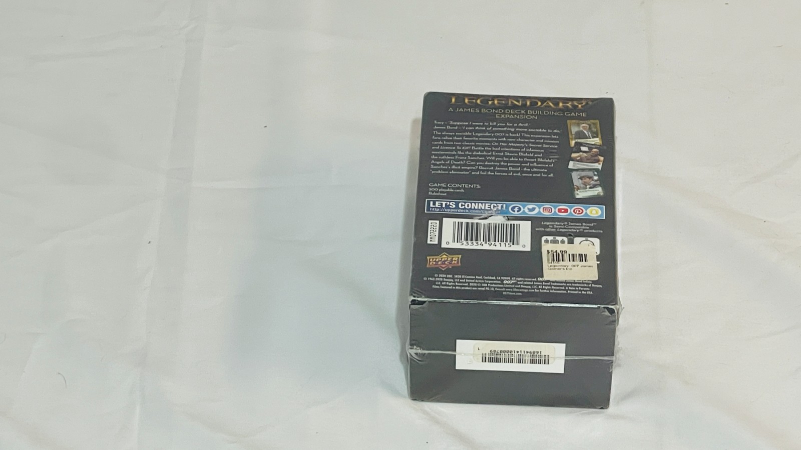 Legendary: James Bond 007 Deck Building Card Game Expansion New/Sealed See Pics