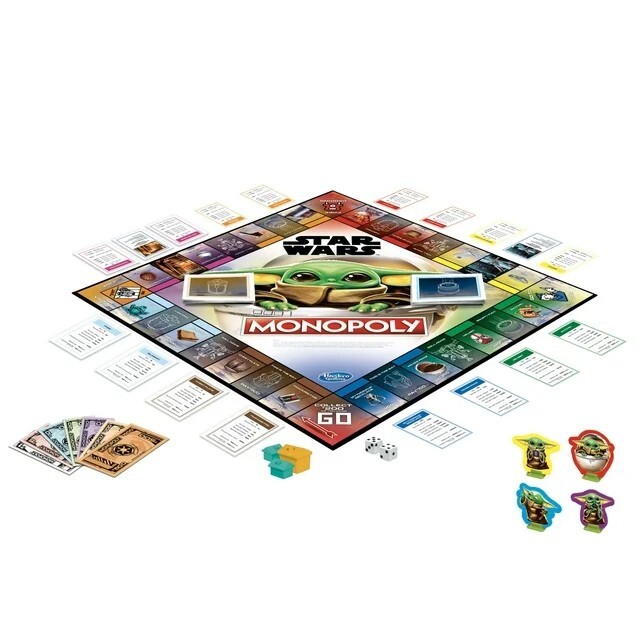 Star Wars The Mandalorian The Child Edition Monopoly Game Baby Yoda Grogu NEW