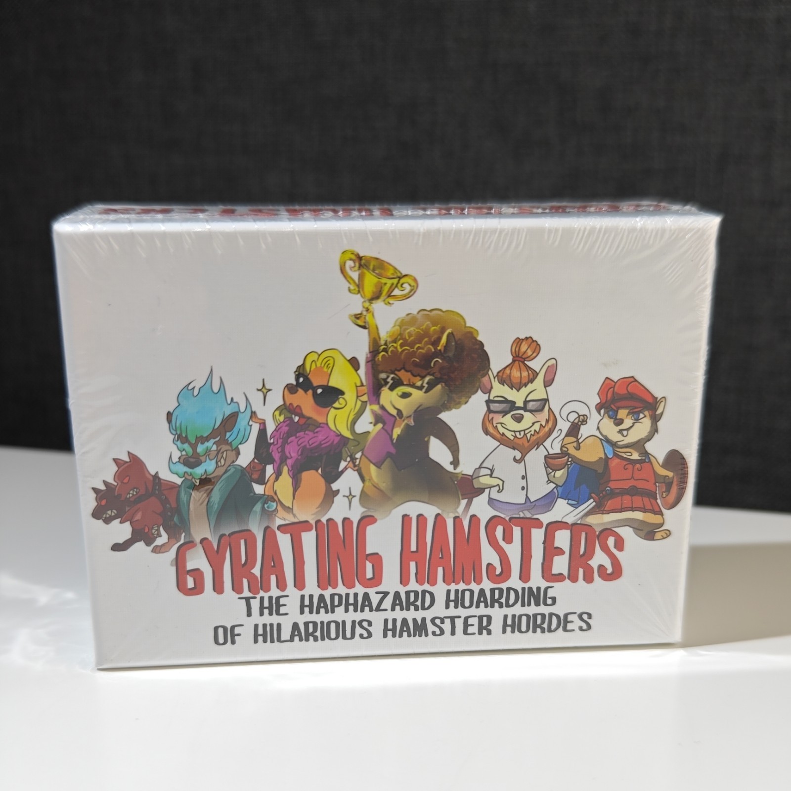 Gyrating Hamsters Fast Paced Interactive Strategy Card Game Brand New