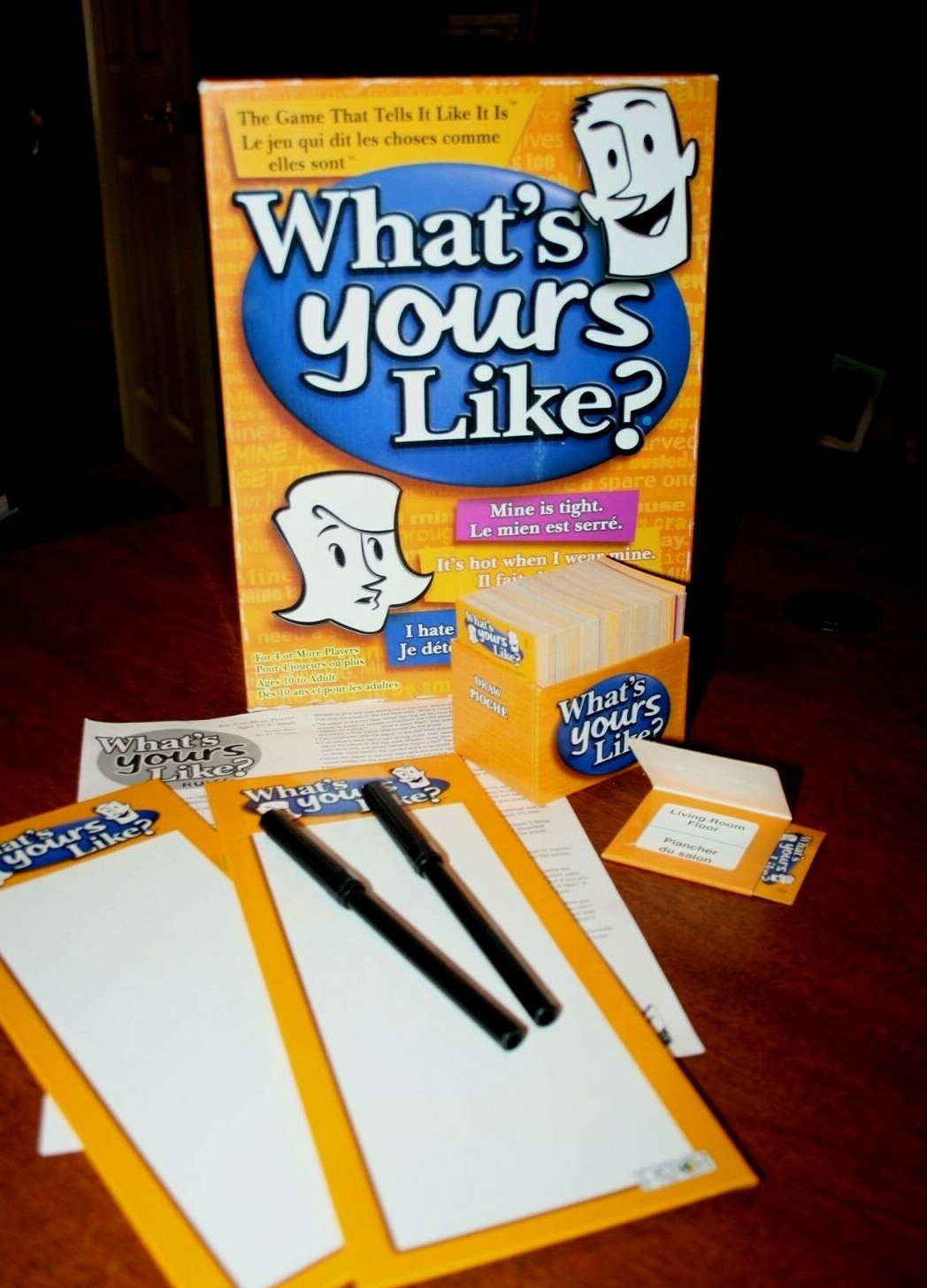 What’s Yours Like? – The Great Party Game That Tells It Like It Is! – Patch 2007