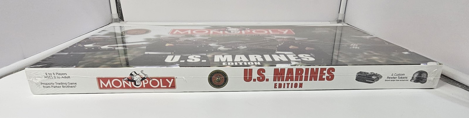 Monopoly US Marines Board Game Military 2005 Collector’s Edition New Sealed