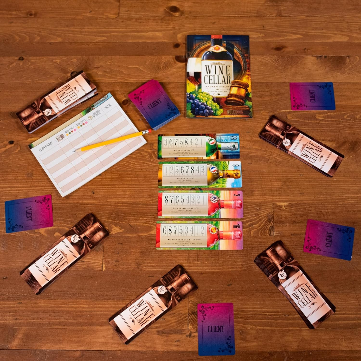– Wine Cellar, for Ages 10 and Up, 2 to 8 Players | 2026 Origins Award Nominee