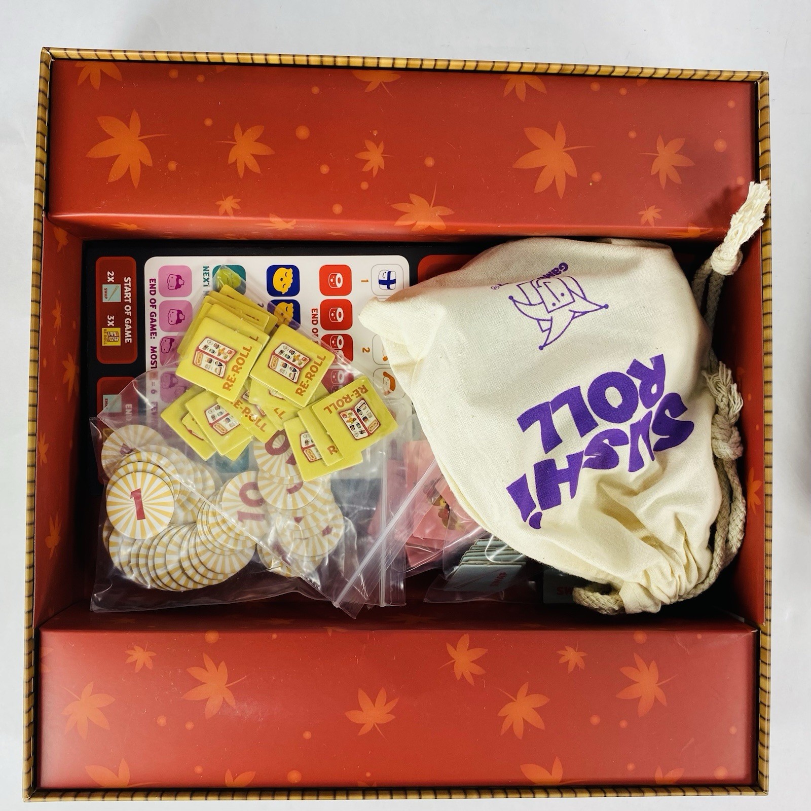 Complete! Sushi Roll Dice Game Gamewright 2019 Go Rice Food Family