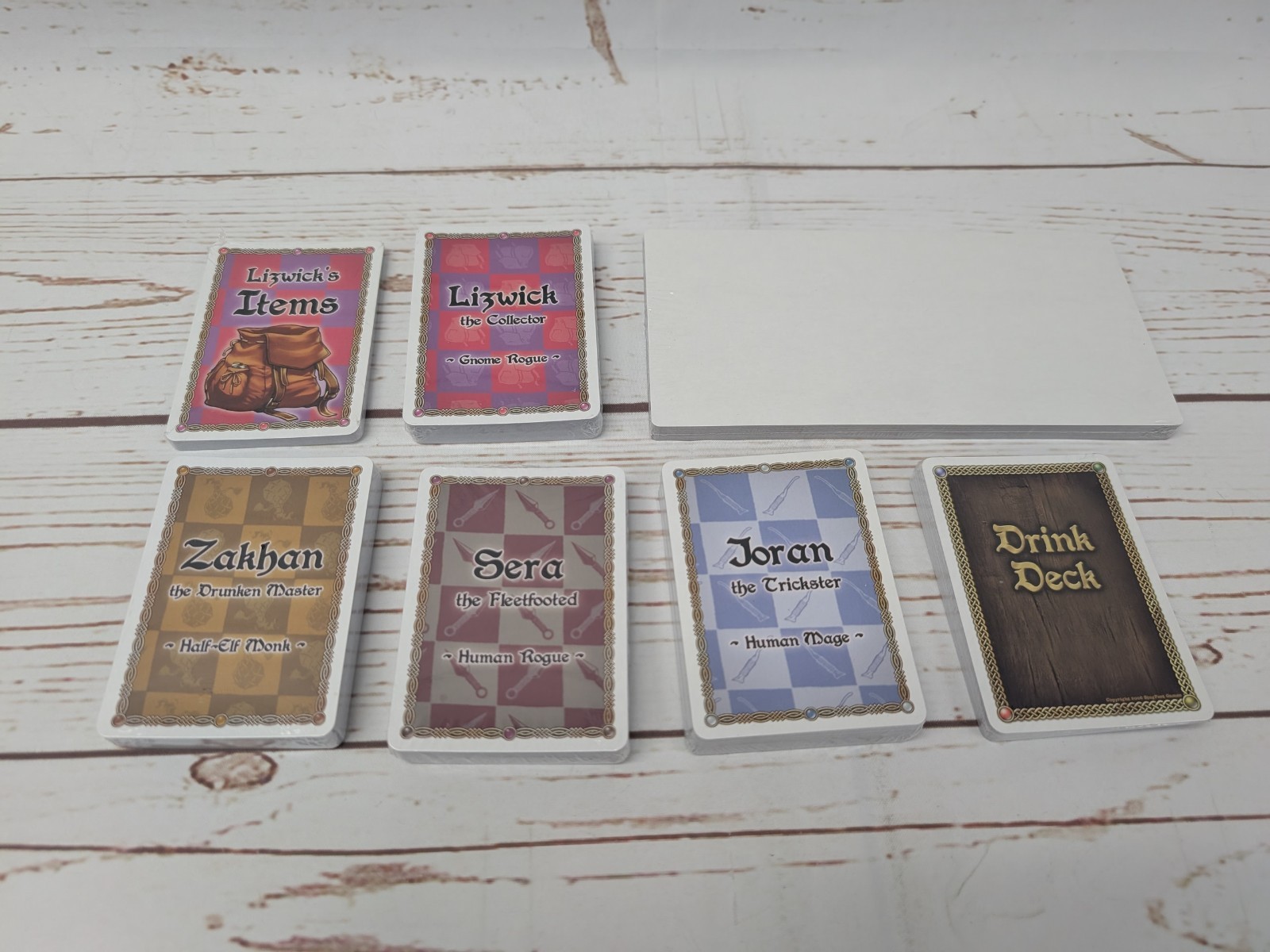 The Red Dragon Inn 5 The Character Trove Cards NIS Open Box Slugfest Games