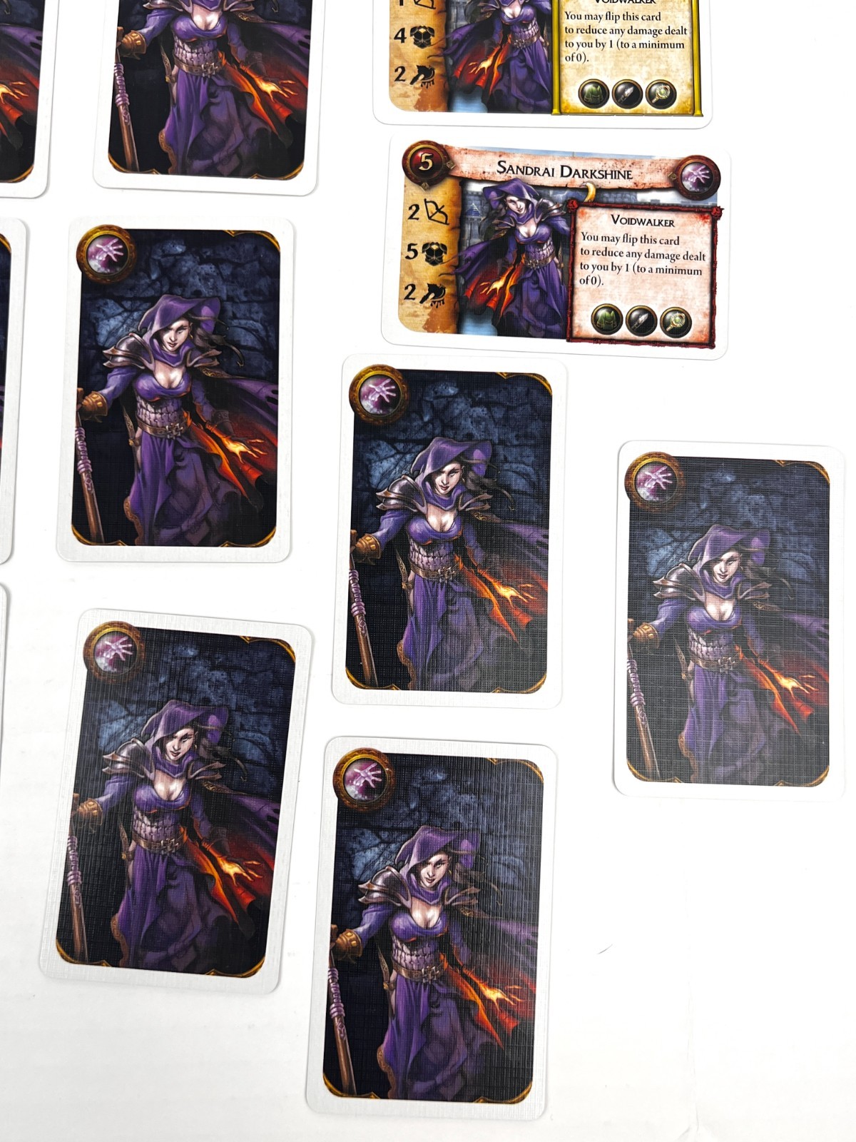 2008 World of Warcraft The Adventure Board Game Character Card Lot of 27