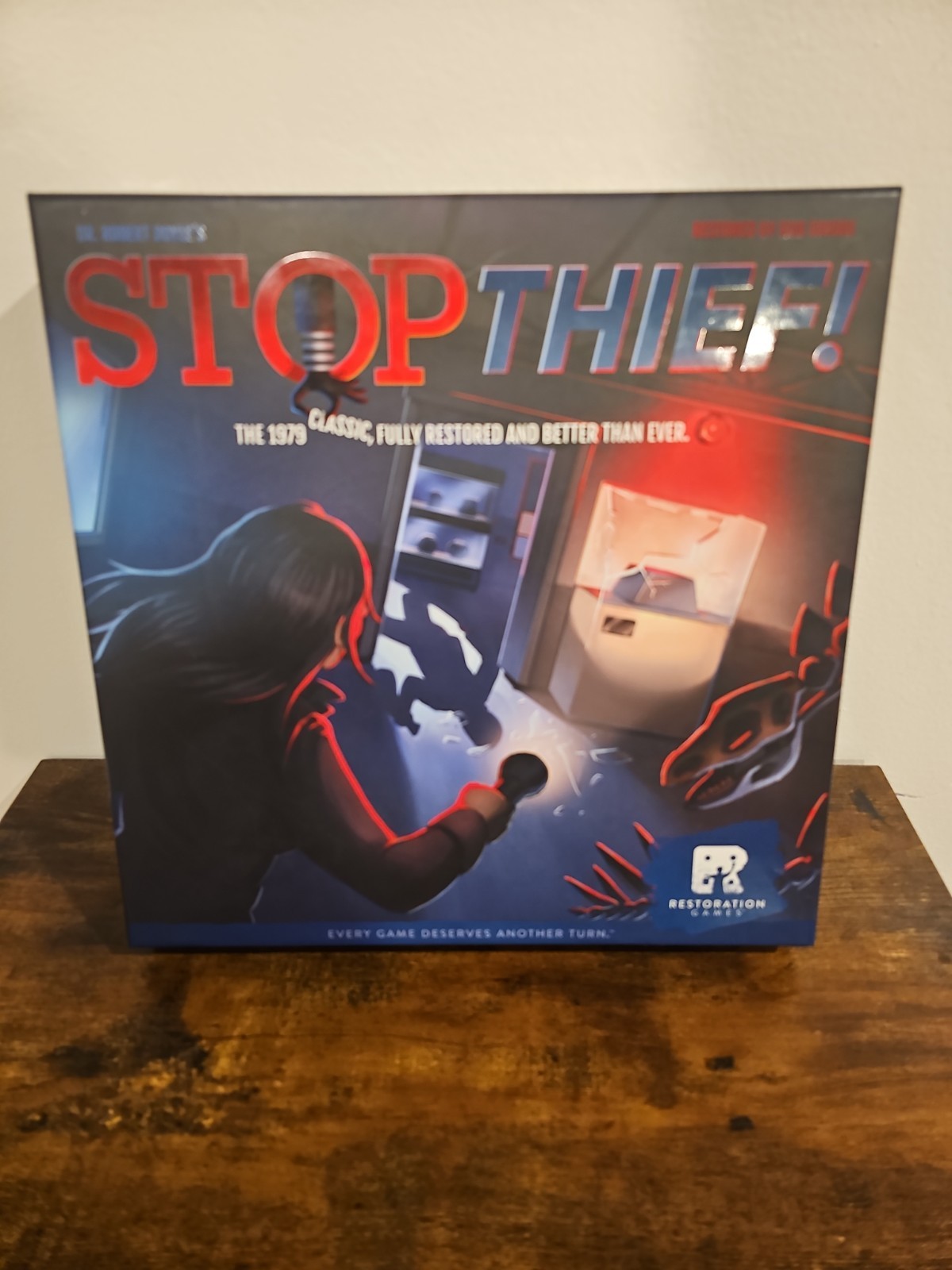 2017 STOP THIEF Board Game by Restoration Games Complete Remake of Classic