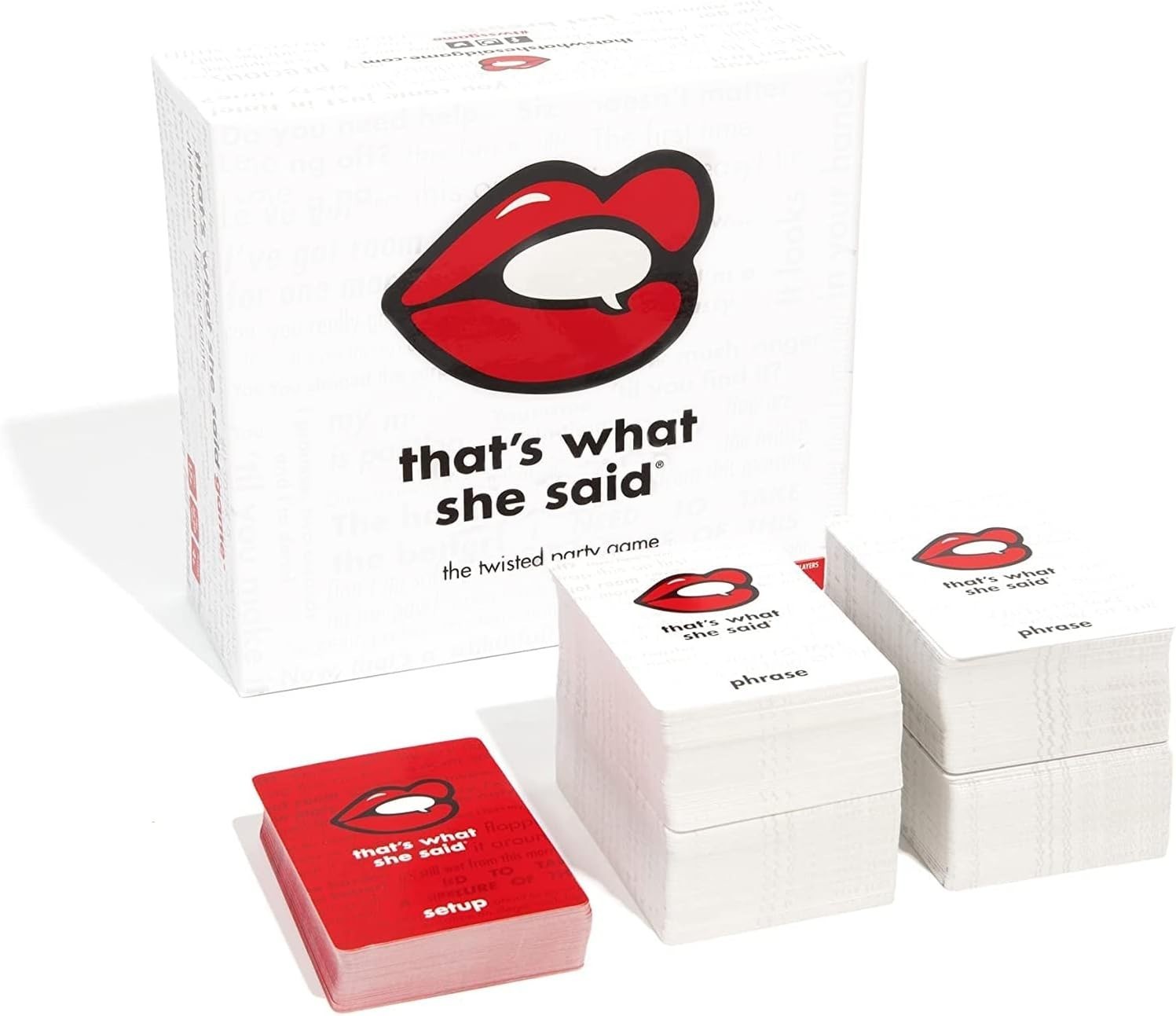 That’s What She Said Game Hilariously Twisted Party Game Ages 17+ Rated