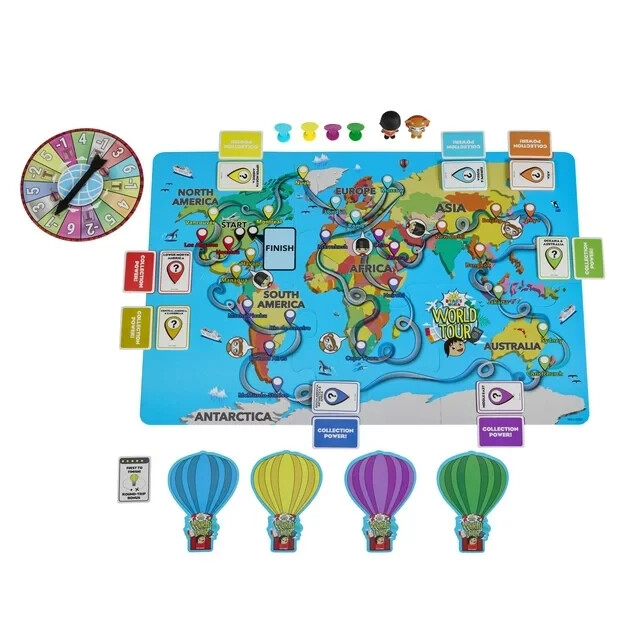 Ryan’s World, World tour Board Game, Children Ages 3+ Ryan
