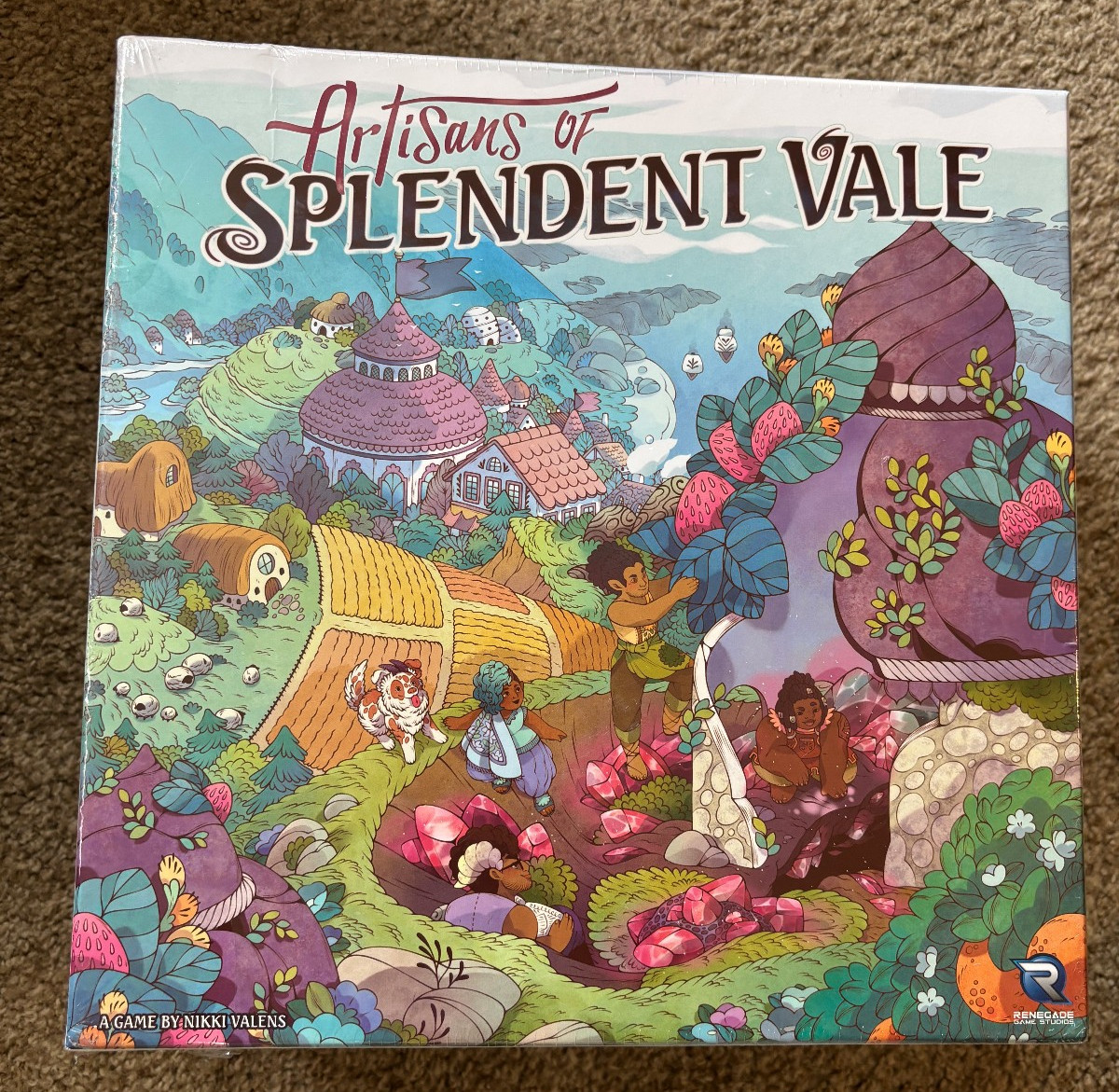 Artisans of Splendent Vale Board Strategy Cooperative Story Game Renegade New