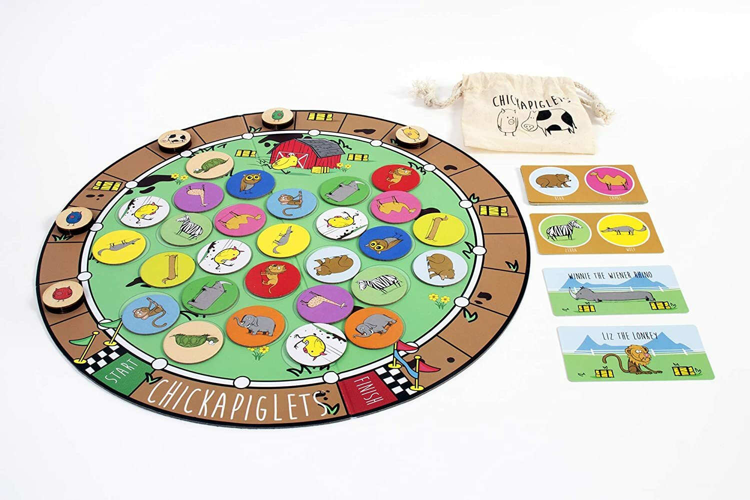 ChickaPiglets Animal Hybrid Matching Game for Kids New