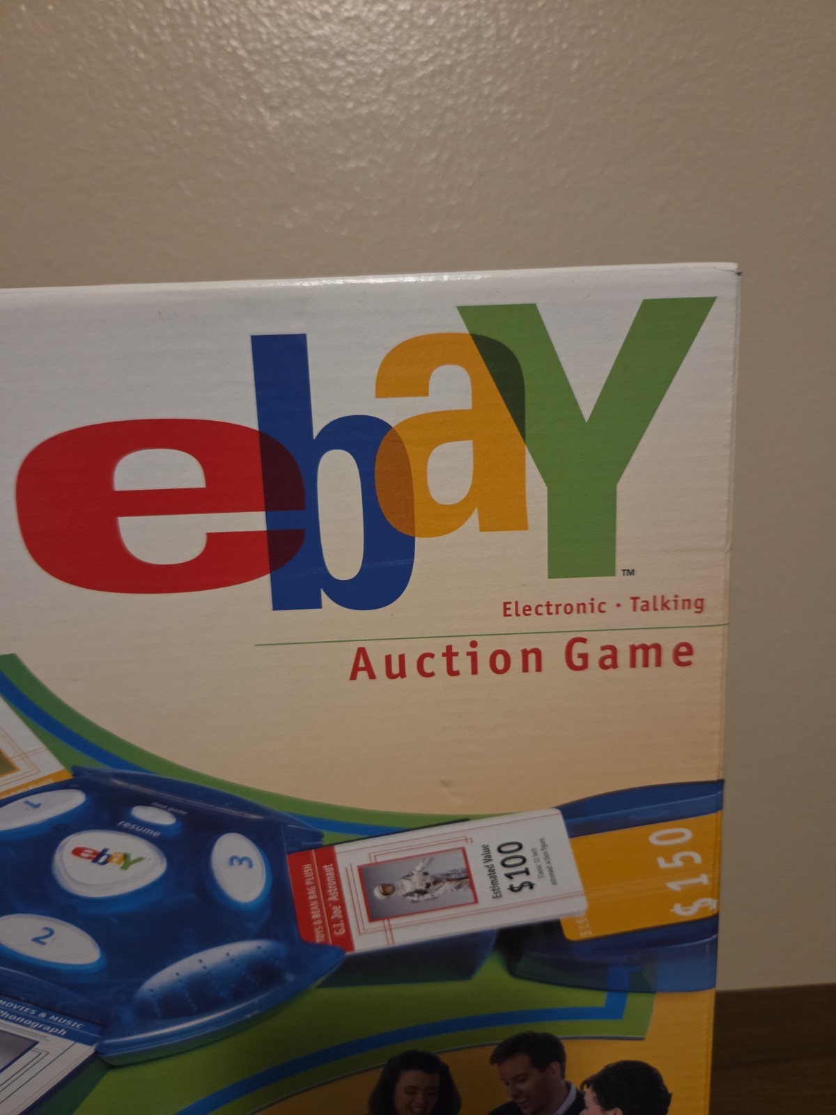 Vintage Parker Brothers Ebay Auction Board Game 2001 Brand New Sealed