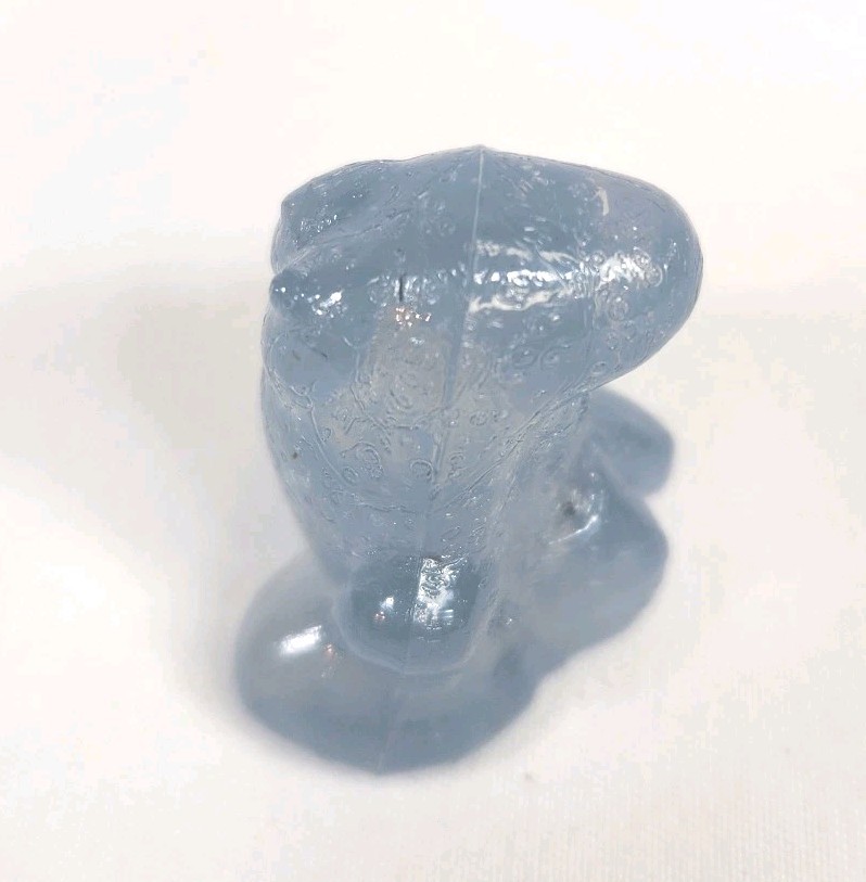 GOGO’S Vintage Solid Light Baby BLUE EGGY CRAZY BONES Classic Original 1996 1″