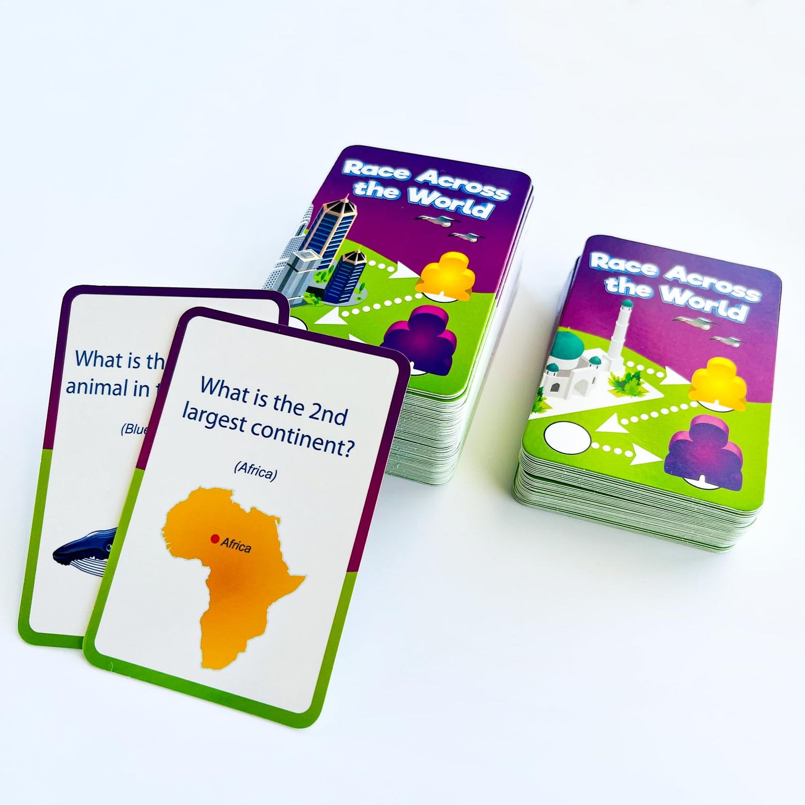 QUOKKA Board Game 1 to 10 Players – Learning, Educational – Geography, World – 1
