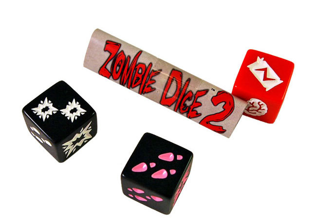 Zombie Dice 2 Double Feature Game – Steve Jackson Games – Eat Brains SJG 131324