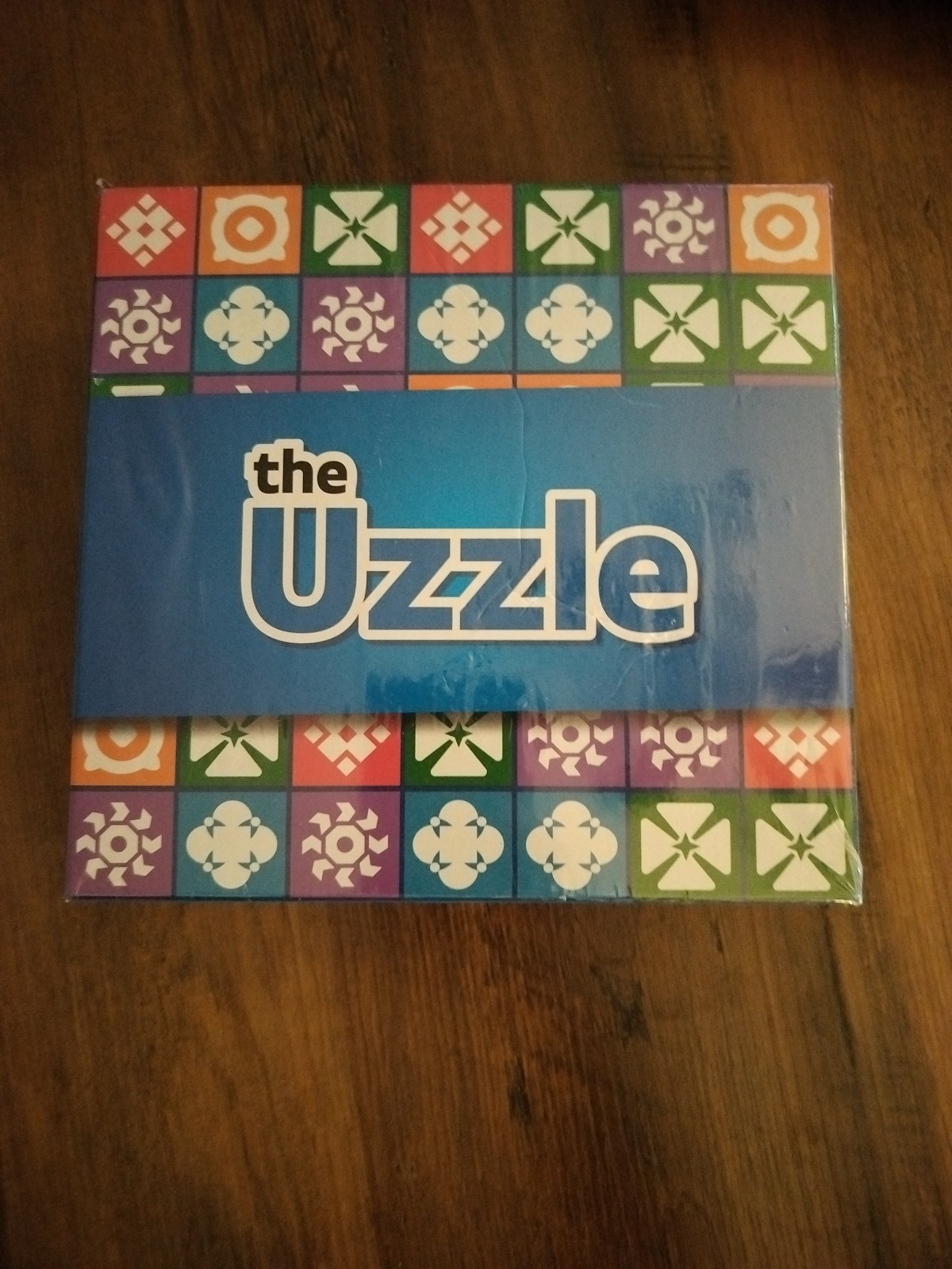 The Uzzle Family Board Game Fast Paced Block Pattern Puzzle BRAND NEW SEALED