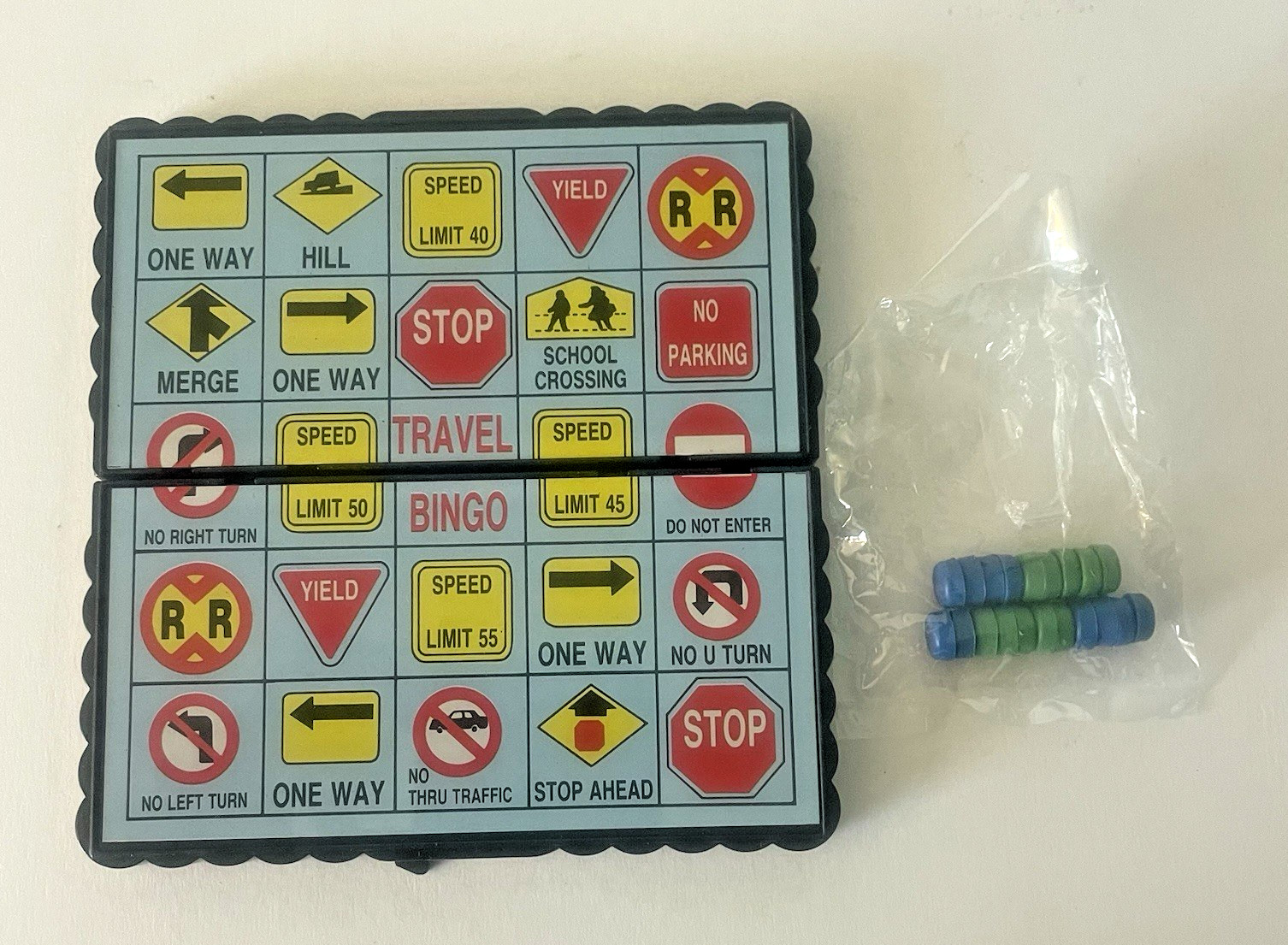 RUSS POCKET PASTIMES Magnet Travel Games 80’s Bingo Racing Space Chinese Checker
